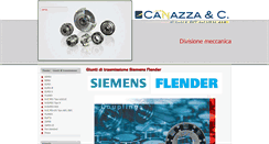 Desktop Screenshot of meccanica.canazza.com